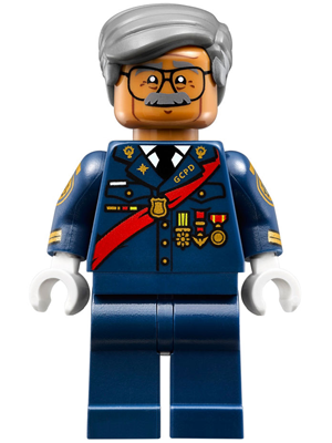 LEGO Commissioner Gordon Minifigure Sash 70908 BATMAN MOVIE Super Hero D11